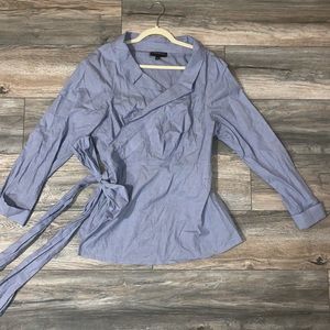 Lane Bryant wrap shirt